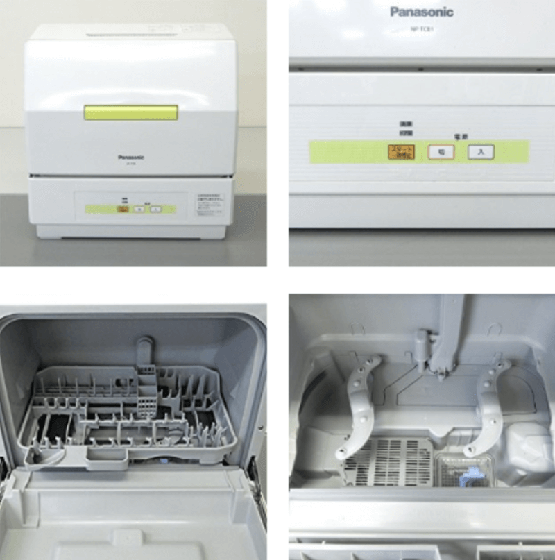 最大80％オフ！ KIKIHOUSEパナソニック 食器洗い機 プチ食洗 NP-TCB1-W ホワイト